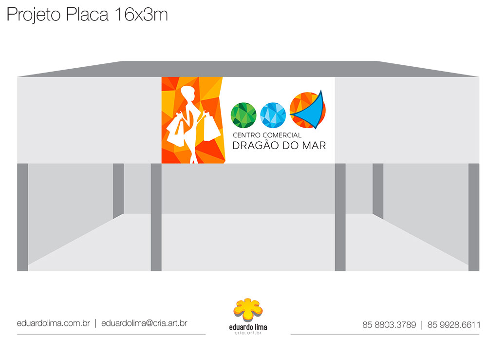 Centro-Comercial-Dragao-do-Mar-Projeto-Fachada-Placa